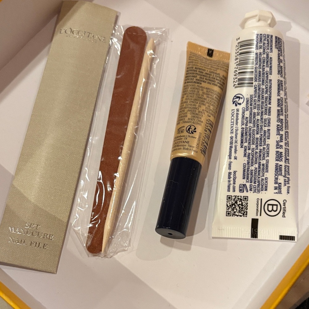 L'OCCITANE Hand Care Trio - Limited Edition Gold & White Gift Set - New - Picture 5 of 5